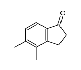 4,5-二甲基-2,3-二氢-1H-茚-1-酮结构式