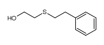 2-(2-Phenylethylthio)ethanol Structure