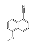 5-methoxy-1-naphthonitrile Structure