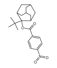 2-tert.-Butyl-2-adamantyl-p-nitrobenzoat Structure