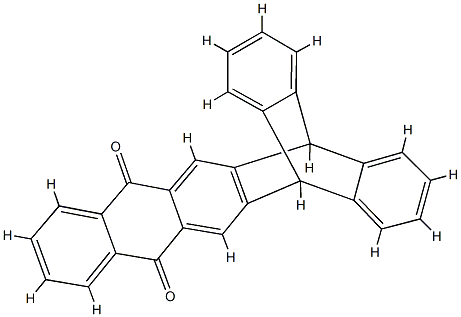 5,14-Dihydro-5,14-[1,2]benzenopentacene-7,12-dione结构式