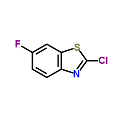 2-Chloro-6-fluorobenzothiazole Structure