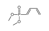 1-dimethoxyphosphorylbuta-1,3-diene结构式