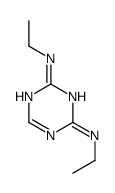 2-N,4-N-diethyl-1,3,5-triazine-2,4-diamine Structure