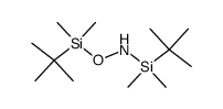 N,O-Bis(tert-butyldimethylsilyl)hydroxylamin结构式