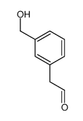 2-[3-(hydroxymethyl)phenyl]acetaldehyde Structure