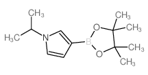 1-(1-METHYLETHYL)-3-(4,4,5,5-TETRAMETHYL-1,3,2-DIOXABOROLAN-2-YL)-1H-PYRROLE structure