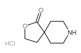 2-OXA-8-AZASPIRO[4.5]DECAN-1-ONE HYDROCHLORIDE Structure