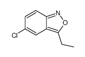 5-氯-3-乙基苯并[c]异噁唑结构式