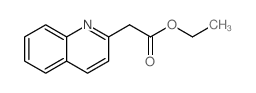 Ethyl 2-(quinolin-2-yl)acetate Structure