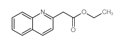 Ethyl 2-(quinolin-2-yl)acetate structure