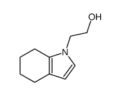 1-(2-hydroxyethyl)-4,5,6,7-tetrahydro-1H-indole结构式