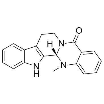 Evodiamine structure