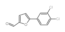 5-(3,4-dichlorophenyl)furan-2-carbaldehyde Structure