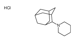 1-(2-adamantyl)piperidine,hydrochloride结构式