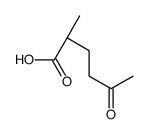 (2S)-2-methyl-5-oxohexanoic acid结构式