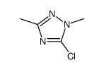 5-Chloro-1,3-dimethyl-1H-1,2,4-triazole结构式