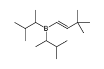 3,3-dimethylbut-1-enyl-bis(3-methylbutan-2-yl)borane Structure