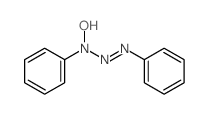 N-phenyl-N-phenyldiazenyl-hydroxylamine structure