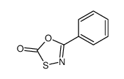 5-phenyl-1,3,4-oxathiazol-2-one structure