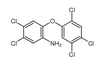 4,5-Dichloro-2-(2,4,5-trichlorophenoxy)aniline结构式
