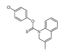 O-(4-chlorophenyl) 3-methyl-2H-quinoline-1-carbothioate Structure