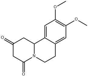 9,10-dimethoxy-1,6,7,11b-tetrahydro-2h-pyrido[2,1-a]isoquinoline-2,4(3h)-dione结构式