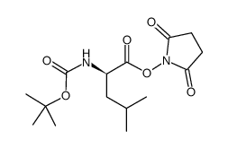 Boc-D-亮氨酸N-羟基琥珀酰亚胺脂图片