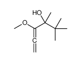 4-methoxy-2,2,3-trimethylhexa-4,5-dien-3-ol结构式