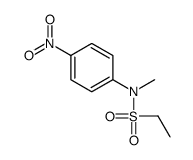 N-methyl-N-(4-nitrophenyl)ethanesulfonamide结构式