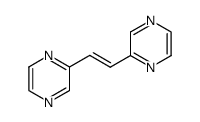 trans-1,2-bis(pyrazinyl)ethylene Structure