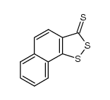 naphtho[1,2-c][1,2]dithiole-3-thione结构式