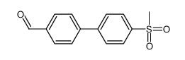 4-(4-Methanesulfonylphenyl)benzaldehyde structure