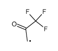 1,1,1-trifluoroacetone enolate radical结构式