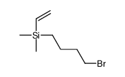 4-bromobutyl-ethenyl-dimethylsilane Structure