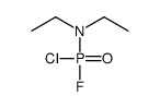 N-[chloro(fluoro)phosphoryl]-N-ethylethanamine结构式