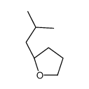 (2R)-2-(2-methylpropyl)oxolane结构式