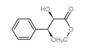 (2r,3s)-2,3-dihydroxy-3-phenylpropionic acid methyl ester结构式