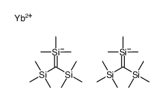 bis(trimethylsilyl)methyl-trimethylsilane,ytterbium(2+)结构式