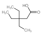 Pentanoicacid, 3,3-diethyl-结构式