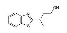 Ethanol, 2-(2-benzothiazolylmethylamino)- (9CI) Structure