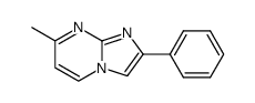 7-methyl-2-phenylimidazo[1,2-a]pyrimidine Structure