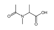 N-acetyl-N-methylalanine Structure