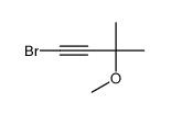 1-bromo-3-methoxy-3-methylbut-1-yne Structure