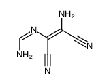 (Z)-N2-(2-amino-1,2-dicyanovinyl)formimidamide结构式