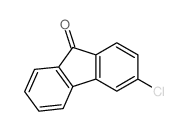 3-氯-9H-芴-9-酮结构式