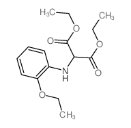 diethyl 2-[(2-ethoxyphenyl)amino]propanedioate结构式