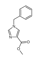 methyl 1-benzyl-1H-imidazole-4-carboxylate Structure