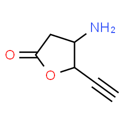 2(3H)-Furanone, 4-amino-5-ethynyldihydro- (9CI) Structure