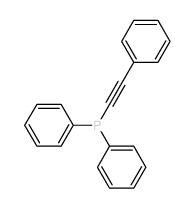 Diphenyl(2-phenylethynyl)phosphine structure